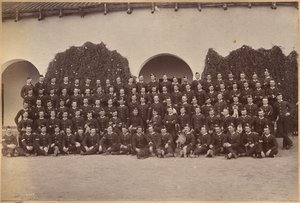 B. c/o Devonshire Regiment, Jhansi (recto) von Raja Deen Dayal