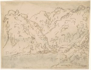 Clear Creek Canyon, Rocky Mountains, Colorado von Ralph Albert Blakelock