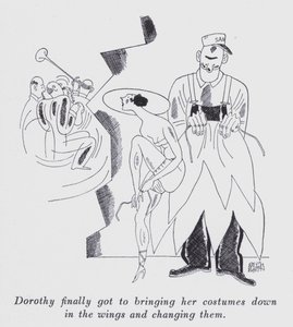 Illustration für "But Gentlemen Marry Brunettes" von Anita Loos von Ralph Barton