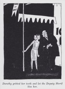 Illustration für "But Gentlemen Marry Brunettes" von Anita Loos von Ralph Barton