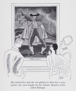 Illustration für "But Gentlemen Marry Brunettes" von Anita Loos von Ralph Barton