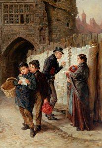 Der Balladenverkäufer, das Schwarze Tor, 1884