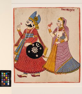 Ein Raja und seine Rani