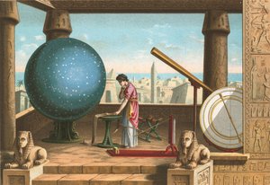 Ptolemäus im Observatorium in Alexandria