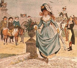 Eine feine Dame aus 