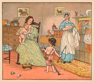 Bye, Baby Bunting, 1882 von Randolph Caldecott
