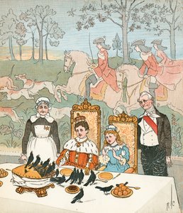 Vierundzwanzig Amseln von Randolph Caldecott