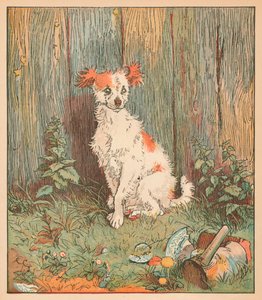 Streunender Hund, der von einem guten Mann aus Islington befreundet wurde, ca. 1879 von Randolph Caldecott