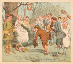 ...sie gingen zu einer Laube..., ca. 1885, 1934