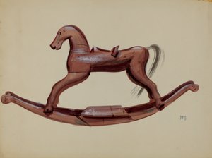 Steckenpferd-Spielzeug von Raoul Du Bois