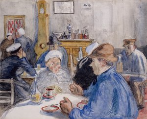 Im Café, ca. 1900 von Raoul Dufy