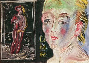 Kopf einer Frau und Amphitrite von Raoul Dufy