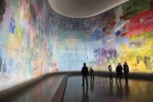La Fee Electricite, im Dufy-Raum des Musee d