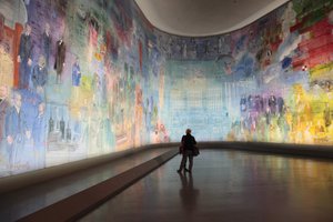 Die Fee Elektrizität, im Dufy-Raum des Musée d