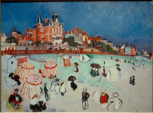 Der Strand von Sainte-Adresse