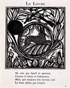 Der Hase - in „Le Bestiaire ou cortège d