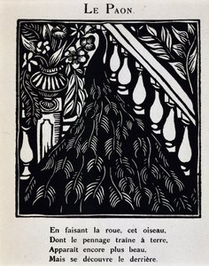 Der Pfau - in „Le Bestiaire ou cortège d