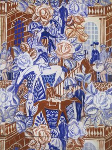 Les Elegantes a la Bagatelle, um 1919-20 von Raoul Dufy
