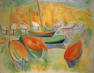 Die Boote in Martigues