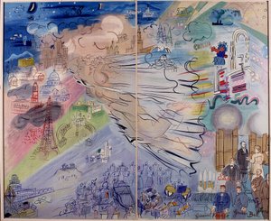 La Fee Electricite von Raoul Dufy von Raoul Dufy