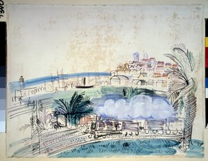 Eisenbahn bei Antibes
