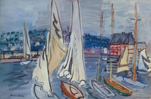 Segelboote in Deauville