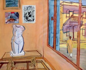 Atelier mit einem Torso, um 1946 von Raoul Dufy
