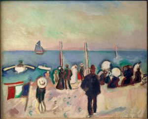 Der Strand von Sainte-Adresse