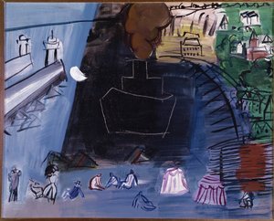 Die schwarze Fracht von Raoul Dufy