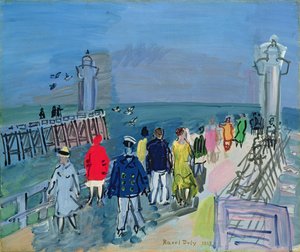 Der Steg in Trouville