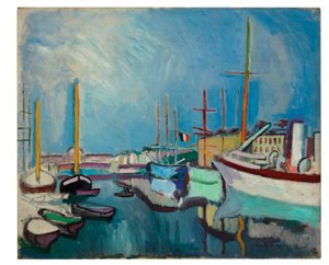 Der Hafen von Le Havre, ca. 1905-1906 von Raoul Dufy