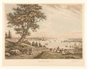 New York im Jahr 1834