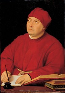 Porträt von Kardinal Tommaso Inghirami von Raphael (1483 1520) (& studio)
