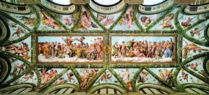 Loggia di Amore e Psiche, Villa Farnesina, 1517-1518 von Raphael