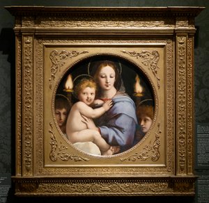 Madonna der Kandelaber von Raphael