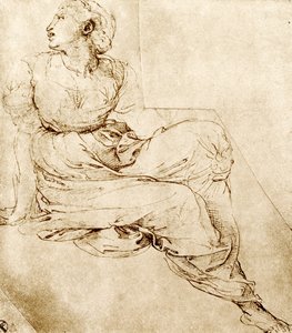Die Muse Erato von Raffaello Sanzio Raphael
