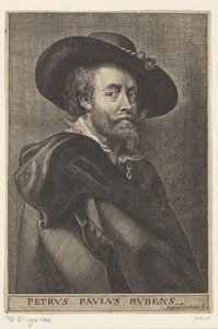 Porträt von Peter Paul Rubens von Raphael Custos