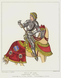 Italienischer Condottiere von Raphael Jacquemin