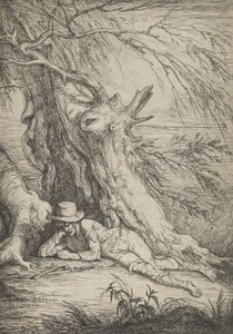 Bandit unter einem Baum, 1795-1801