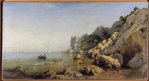 Die Küste von Sormiou Calanques bei Marseille von Raphael Luc Ponson