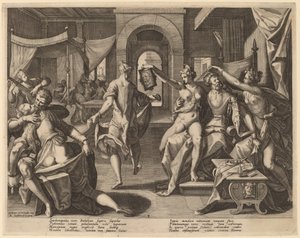 Sardanapalus unter den Konkubinen