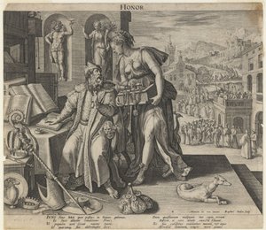 Ehre von Raphael Sadeler the Elder