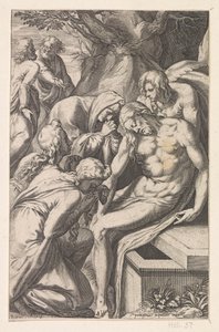 Beweinung und Grablegung Christi