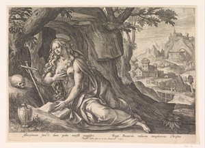 Maria Magdalena in der Wildnis