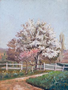 Kirschblüten, um 1930er von Raymond Bonnefon