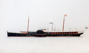 Dampfschiff von Raymond Bonnefon