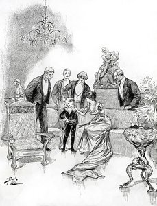 Illustration für Little Lord Fauntleroy (Gravur)