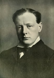 Winston Churchill Erster Lord der Admiralität von Reginald Haines