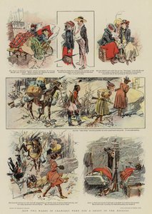 Wie zwei Mündel in Chancery auf die Jagd in die Rockies gingen von Reginald Thomas Cleaver