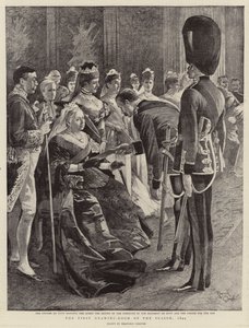 Der erste Empfang des Jahres von Reginald Thomas Cleaver